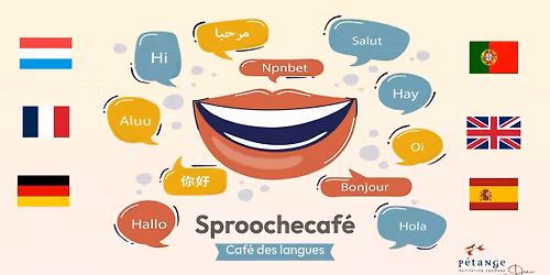 \ud83d\udce2Sproochecaf\u00e9 - Caf\u00e9 des langues\ud83c\udf0d\u2615