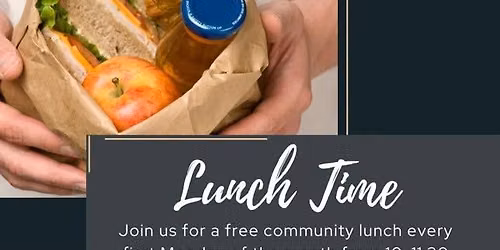 Free Monthly Community Lunch