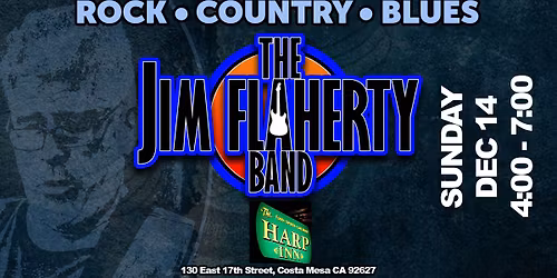 Jim Flaherty Band at The Harp Inn, Costa Mesa