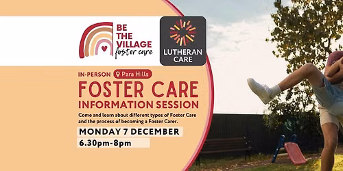 FREE Foster Care In-Person Information Session