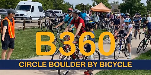 B360: Circle Boulder by Bike