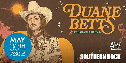 Duane Betts & Palmetto Motel