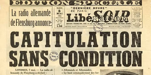 Visite th\u00e9matique 8 mai 1945 : fin de la guerre ?