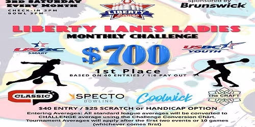 \ud83c\udf896th Annual Liberty Ladies' Tournament Monthly Challenge