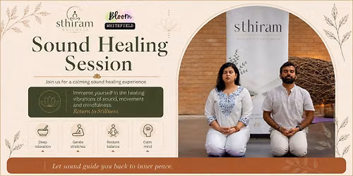 Relax & Recharge: Sound Healing Session