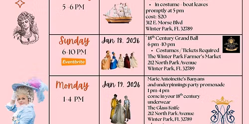 F\u00eate Minuet 18th Century Ball