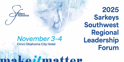 Sarkeys Southwest Regional Leadership Forum