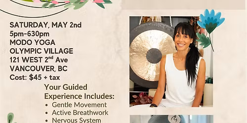 From Breath to Sound- Breathwork and Sound Healing in Olympic Village