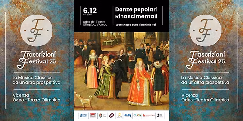 Workshop di danza popolare rinascimentale a cura di Daniele Roi