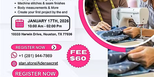 Sewing Training Class