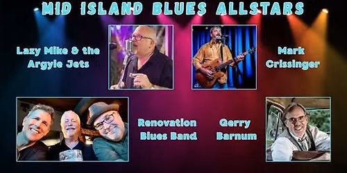 Mid Island Blues Allstars - Parksville Beach Band Shell