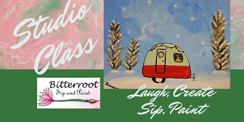 Studio Class- Christmas Camper