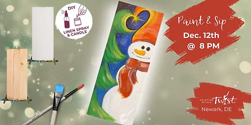 \ud83c\udfa8 Friday Paint & Sip \u2013 in Newark, DE - Friendly Winter Nights