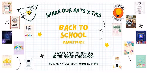 Share Our Arts Slingshot Marketplace at The Mandelstam School