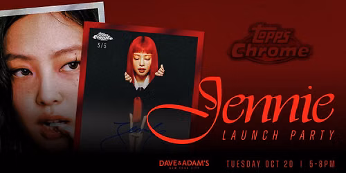 Topps Chrome JENNIE Release Party