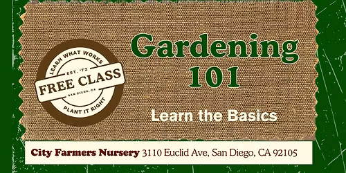 Gardening 101 \ud83c\udf3b\ud83c\udf31