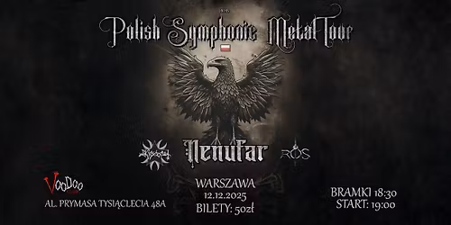 NENUFAR | KESTRELLA | ROS | 12.12 - WARSZAWA @VooDoo Club