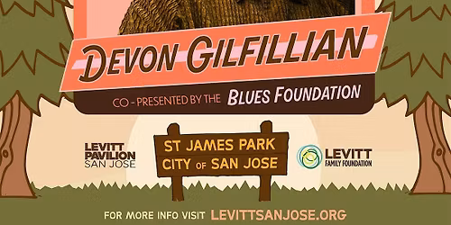 Devon Gilfillian w\/ Ben Henderson @ Levitt Pavilion San Jose (FREE)