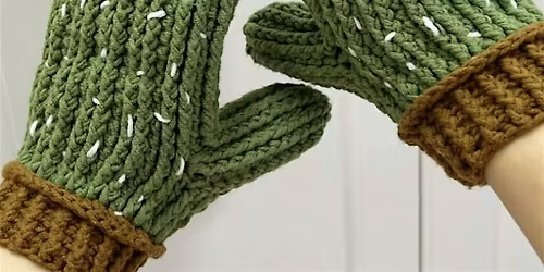 Let\u2019s Crochet a Cozy Pair of Cactus Mittens!