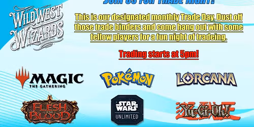 TCG Trade night!