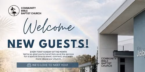 \u271d\ufe0f FIRST SUNDAY at CBBCFLA: Sunday Worship Made Easy for New Visitors
