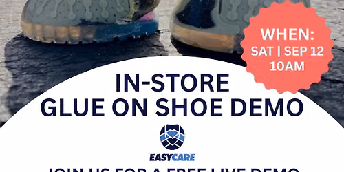 EasyCare Glue On Shoe Demo