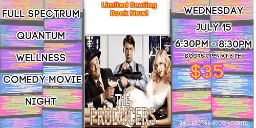 Comedy Movie Night at Full Spectrum Quantum Wellness