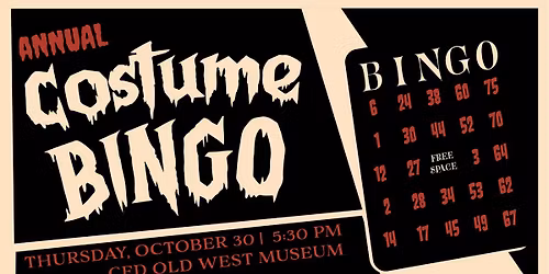 Costume Bingo!