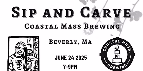 Sip and Carve- Coastal Mass Brewing