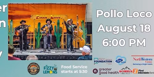 Summer Music in the Library Park with Pollo Loco