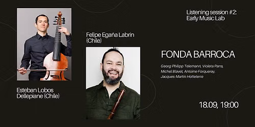 Listening Session #2: Early Music Lab
