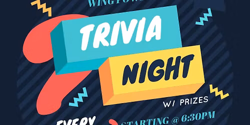 Trivia Night at Wing Power w\/ Prizes
