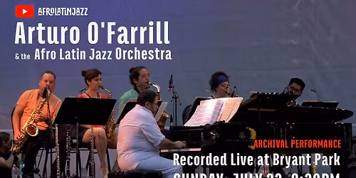 Royal Conservatory Orchestra - Arturo OFarrill at Koerner Hall