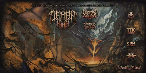 Demon King\/ Celestial Scourge\/ Sentiment Dissolve\/ Crater Mouth in Sudbury