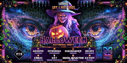 HALLOWEEN PSYTRANCE PARTY 2025 by Liquid Dimensions | PTR Usine Gen\u00e8ve