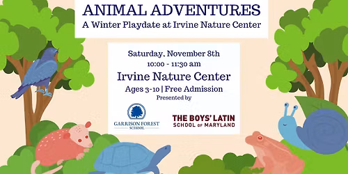 Animal Adventures: A Winter Playdate at Irvine Nature Center