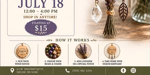 Sequim Keepsake : Drop In Create Station