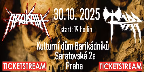 \ud83d\udd25 Metalov\u00fd ve\u010der v Praze s Arakain a T\u00f6rr! \ud83d\udd25
