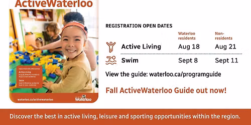 City of Waterloo fall recreation registration