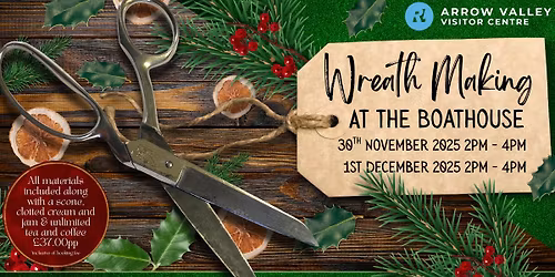 Wreath Making Workshop at the Boathouse