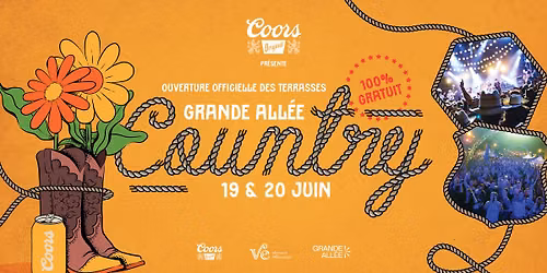 Ouverture des terrasses country