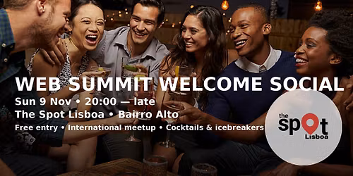 Kick-Off Web Summit: International Meetup in Bairro Alto