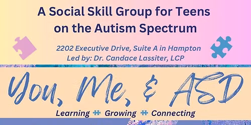 You, Me, & ASD: Teens on the Autism Spectrum Group