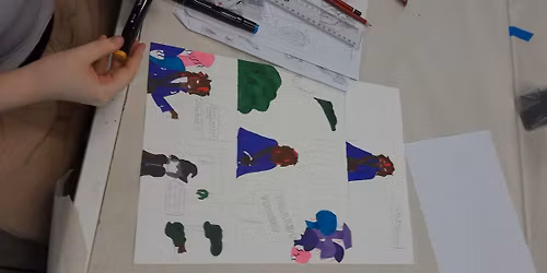 Character Factory with Lachlan Judd, artist, ages 5-9