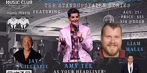 Take me to Church StandupStairs Comedy Series Thursday April 2nd 7pm Show