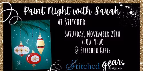 Paint Night with Sarah