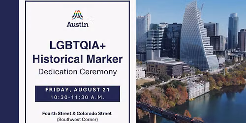 \ud83c\udff3\ufe0f\u200d\ud83c\udf08 LGBTQIA+ Historical Marker Dedication