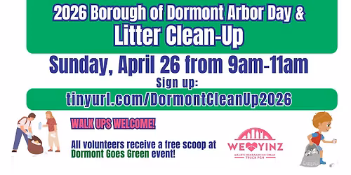 Dormont Litter Clean Up 2026