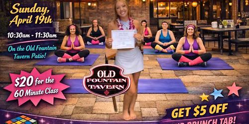 Yoga Brunch with Claire: Ladies of the 80's Edition\ud83e\uddd8\u200d\u2642\ufe0f