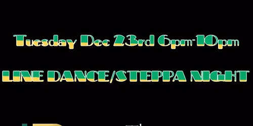 Line dance\/steppa Night